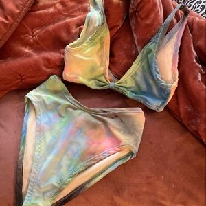 Handmade Tie Dye Bikini - Size S/M